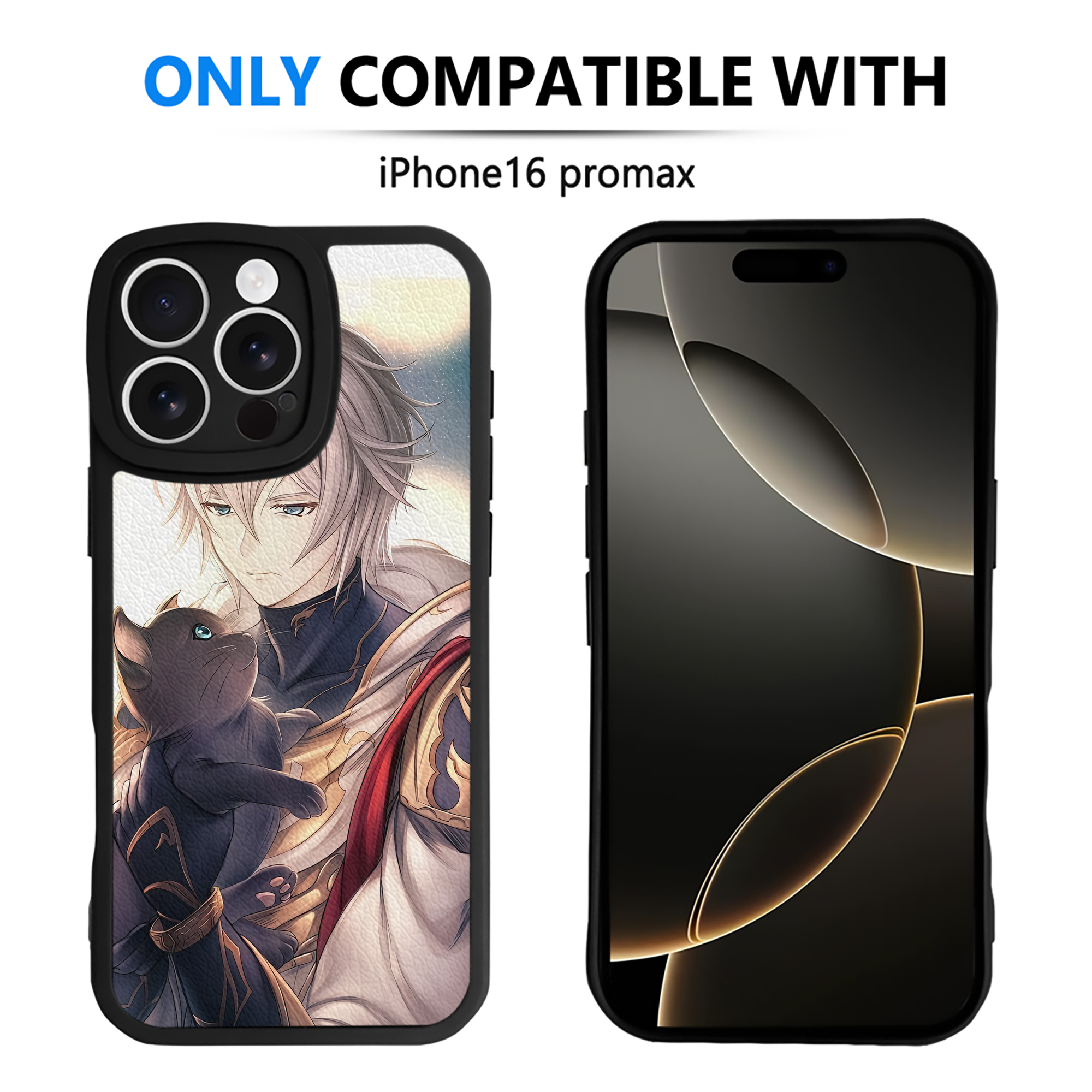 （画像用） 刀剣乱舞 Touken Ranbu 【iPhone 16シリーズ対応】シリコンスマホケース（レザー調） 材質：シリコン